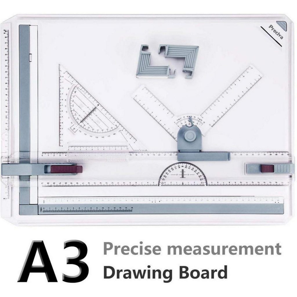 Preciva A3 Zeichenplatte mit Zubehör
